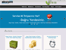 Tablet Screenshot of aksiyonmuhendislik.com